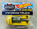 🇩🇪🇩🇪Hot Wheels 22nd Annual Collectors Nationals VW Drag Truck Yellow🇩🇪🇩🇪