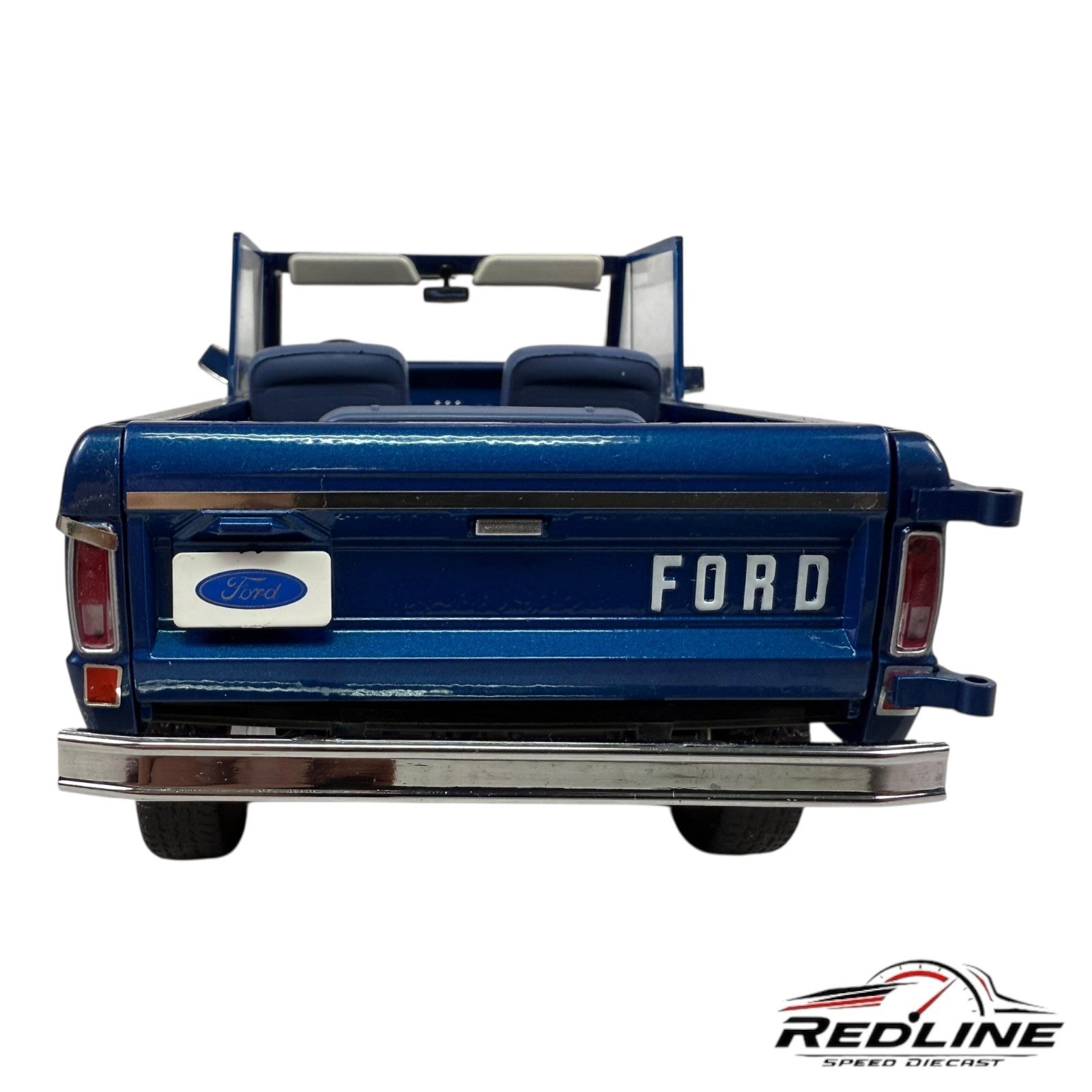 🇺🇸🇺🇸 Greenlight Artisan 1976 Ford Bronco Explorer Blue 1:18 B3🇺🇸🇺🇸