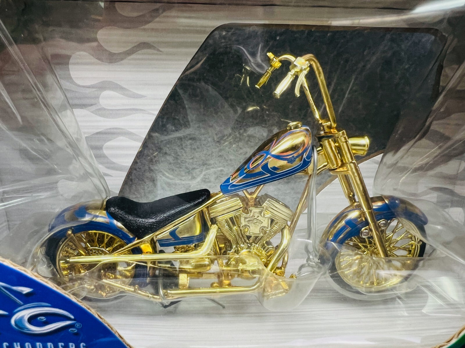 🦅🦅Orange County American Choppers  Lucy's Bike Limited Edition GOLD 1:18 🦅🦅