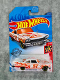 🔥🔥🔥Hot Wheels HW Flames 2 '57 PLYMOUTH FURY H24🔥🔥🔥