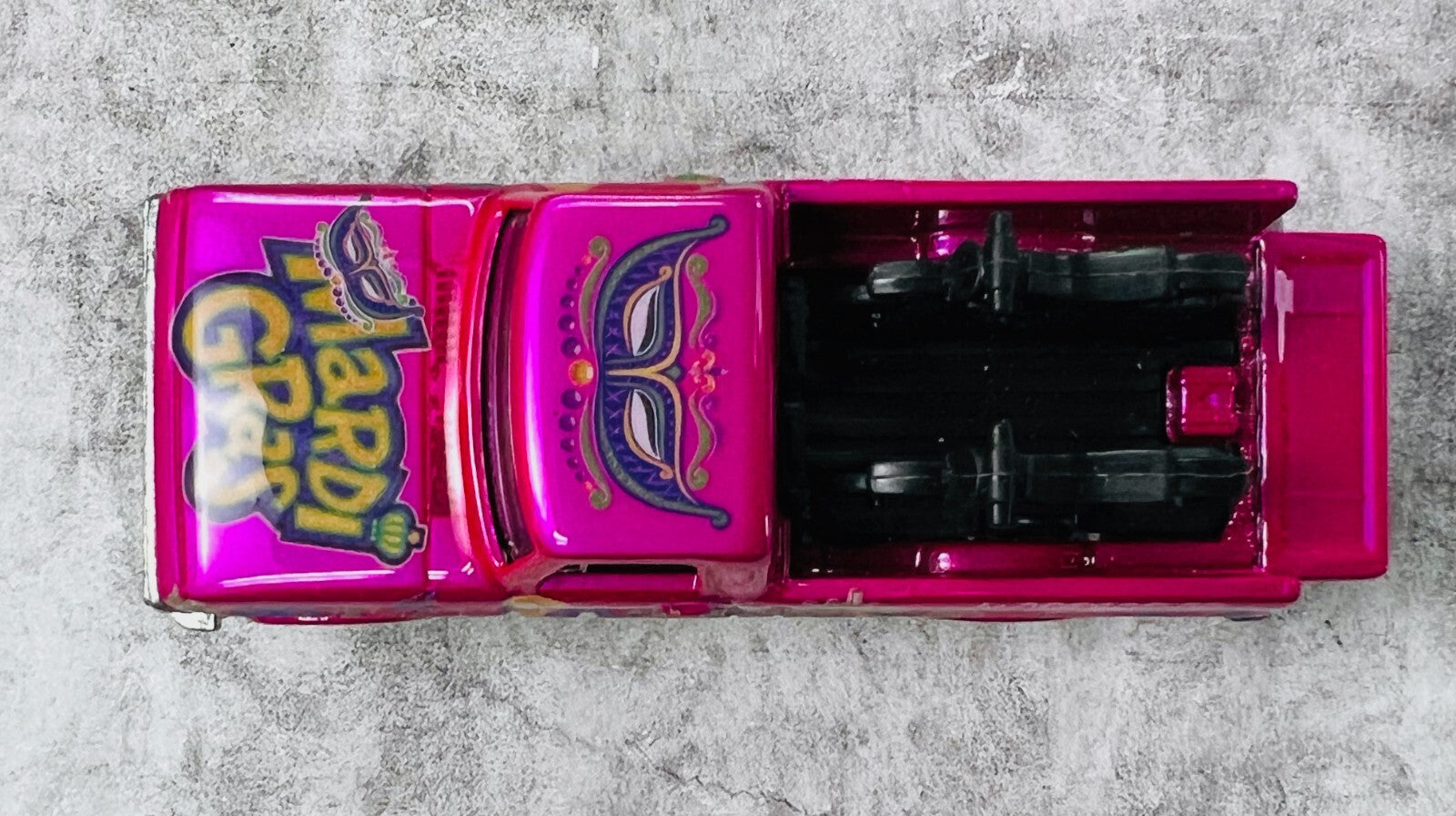 🇺🇸🇺🇸Hot Wheels Texas Drive 'em Mardi Gras LOOSE 🇺🇸🇺🇸