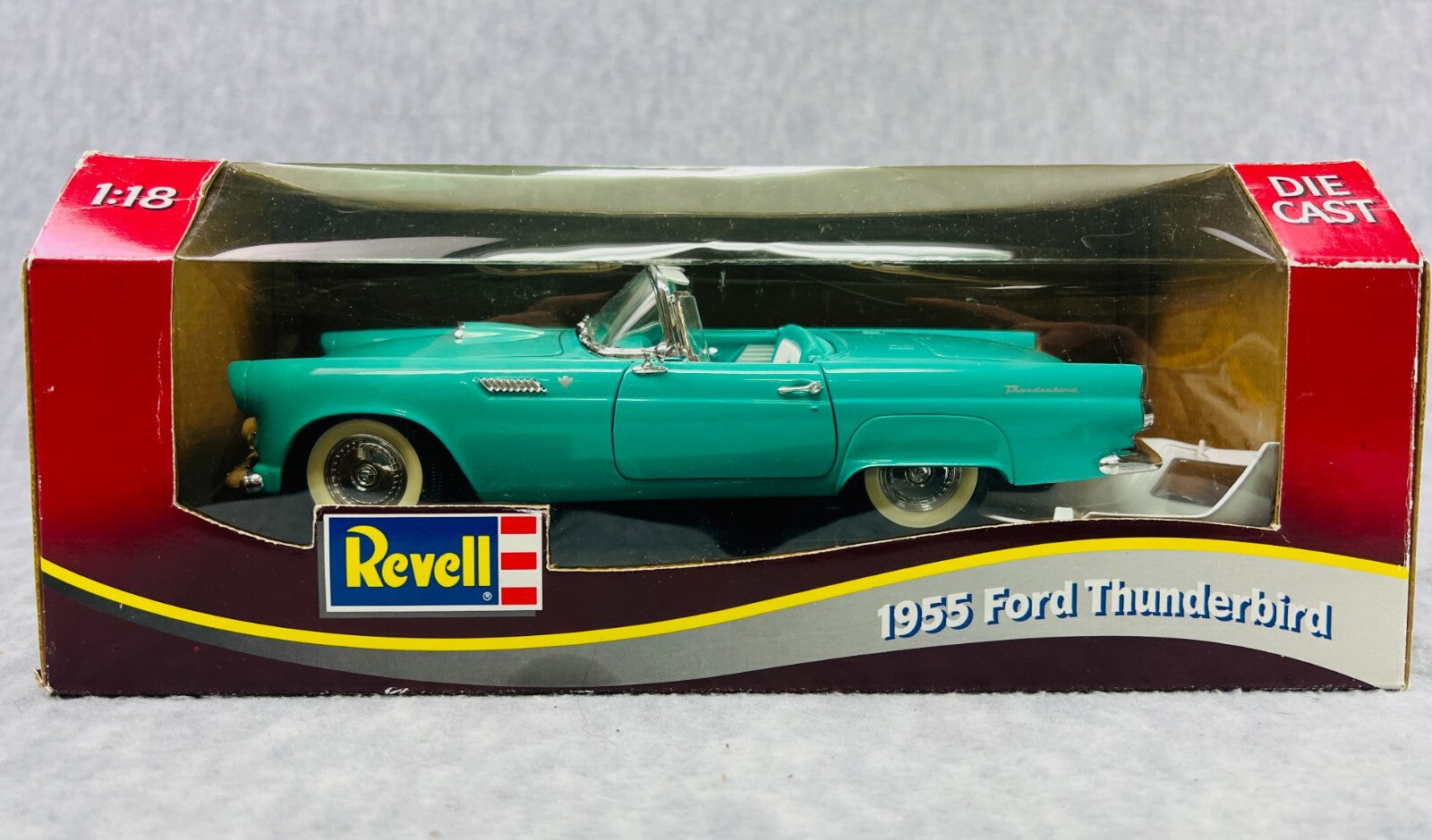 🇺🇸🇺🇸Revell  1955 Ford Thunderbird Convertible  1:18 Scale Diecast🇺🇸🇺🇸