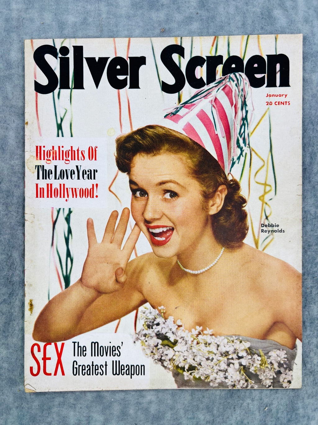 🎬🎬🎬Silver Screen Magazine January 1953 Debbie Reynolds June Haver🎬🎬🎬