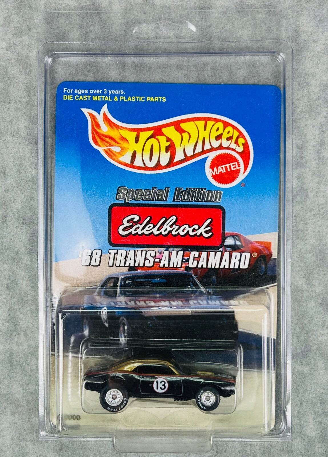 🇺🇸🇺🇸Hot Wheels Special Edition Edelbrock '68 Trans Am Camaro H26🇺🇸🇺🇸