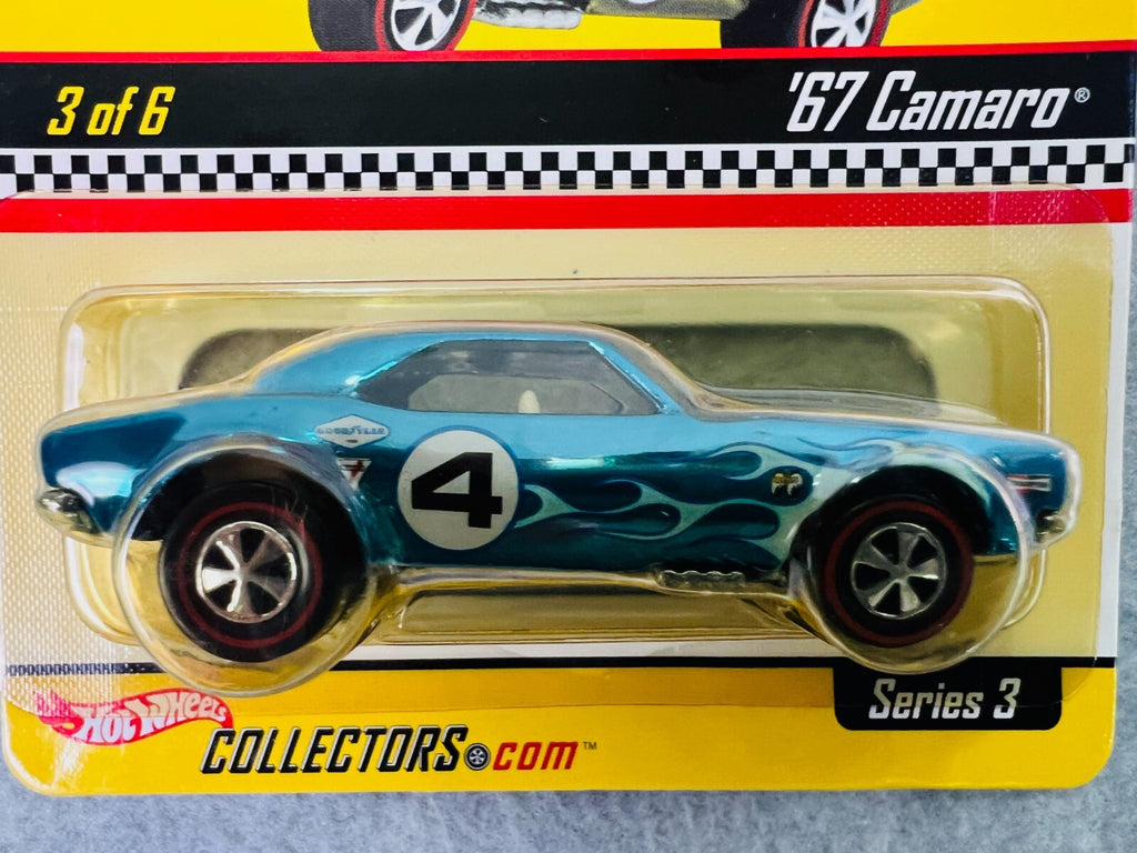 🇺🇸🇺🇸Hot Wheels RLC '67 Camaro Ice Blue Neo-Classics Series 3 H31🇺🇸🇺🇸