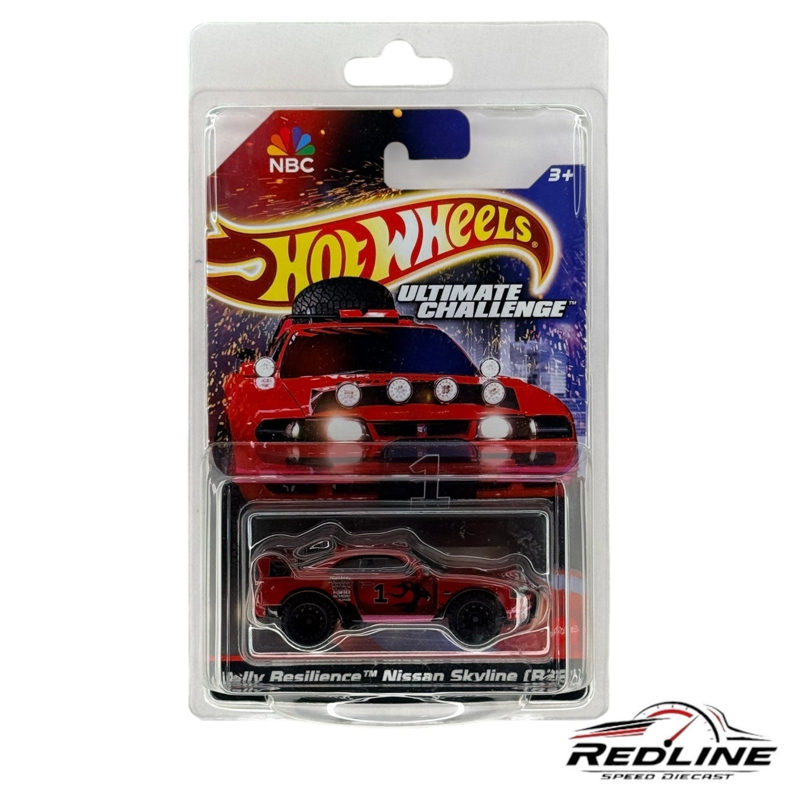 🎌Hot Wheels NBC Ultimate Challenge Rally Resilience Nissan Skyline R33 H14🎌