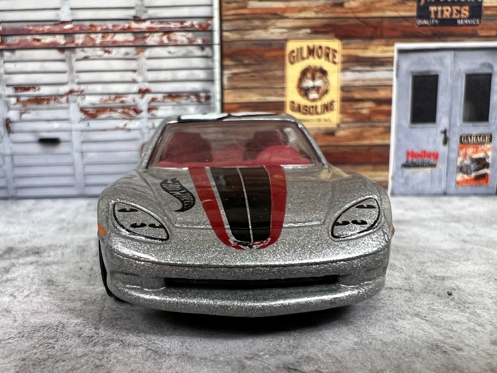 🇺🇸🇺🇸🇺🇸Mattel Hot Wheels C6 Corvette Car #55 Silver LOOSE C8🇺🇸🇺🇸🇺🇸