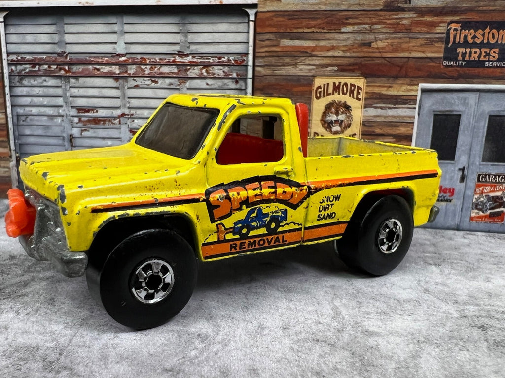🔥🔥🔥Vintage 1979 Hot Wheels Speedy Removal Snow Plow Truck C1🔥🔥🔥