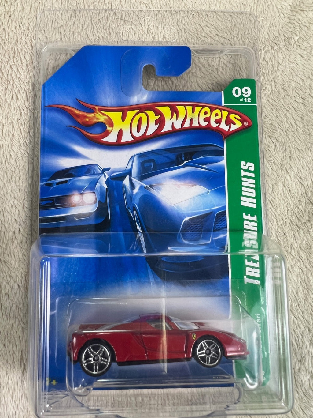 🇮🇹🇮🇹Hot Wheels Treasure Hunts Enzo Ferrari Red Seats w/Case HW16🇮🇹🇮🇹