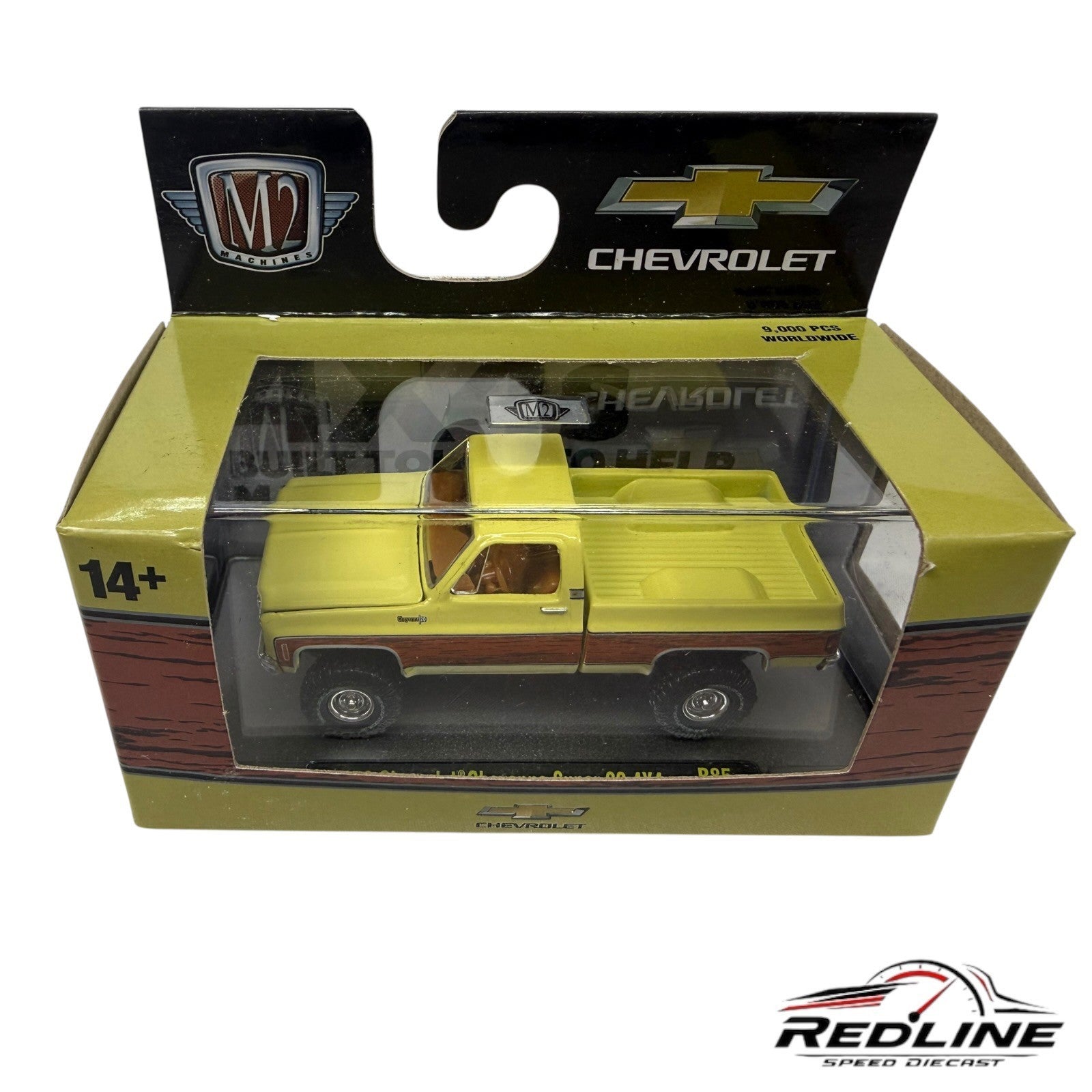 🇺🇸M2 Machines 1973 Chevrolet Cheyenne Super 20 4x4 R85 H36🇺🇸