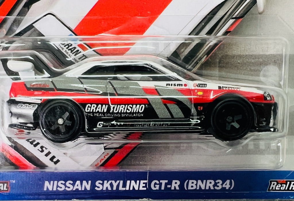 🎌🎌🎌Hot Wheels Pop Culture Gran Turismo 7 NISSAN SKYLINE GT-R BNR34 H17🎌🎌🎌