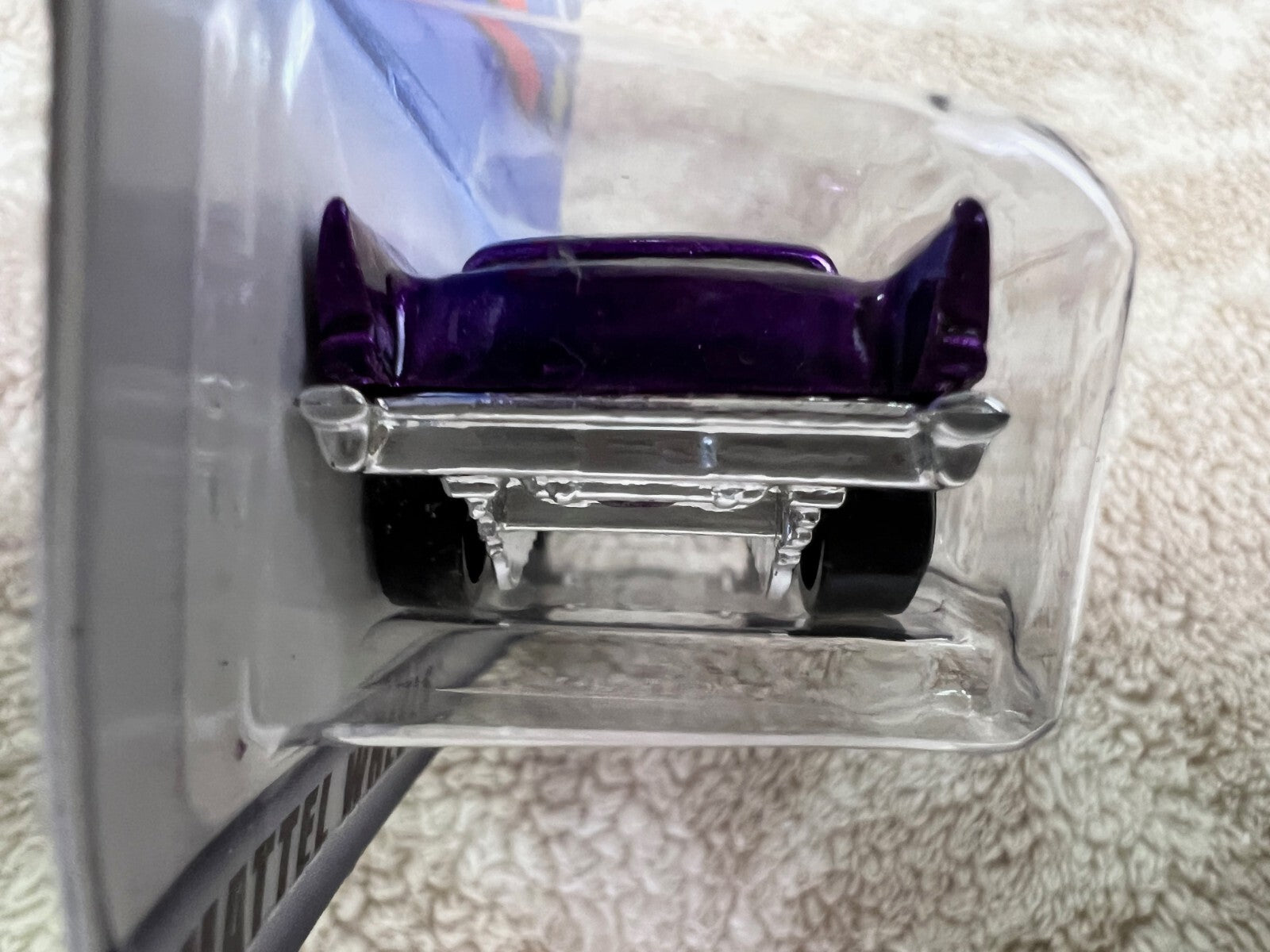 🔥🔥🔥🔥🇺🇸Hot Wheels '57 Chevy Purple #787 Blue Card 1997 HW18🇺🇸🔥🔥🔥🔥