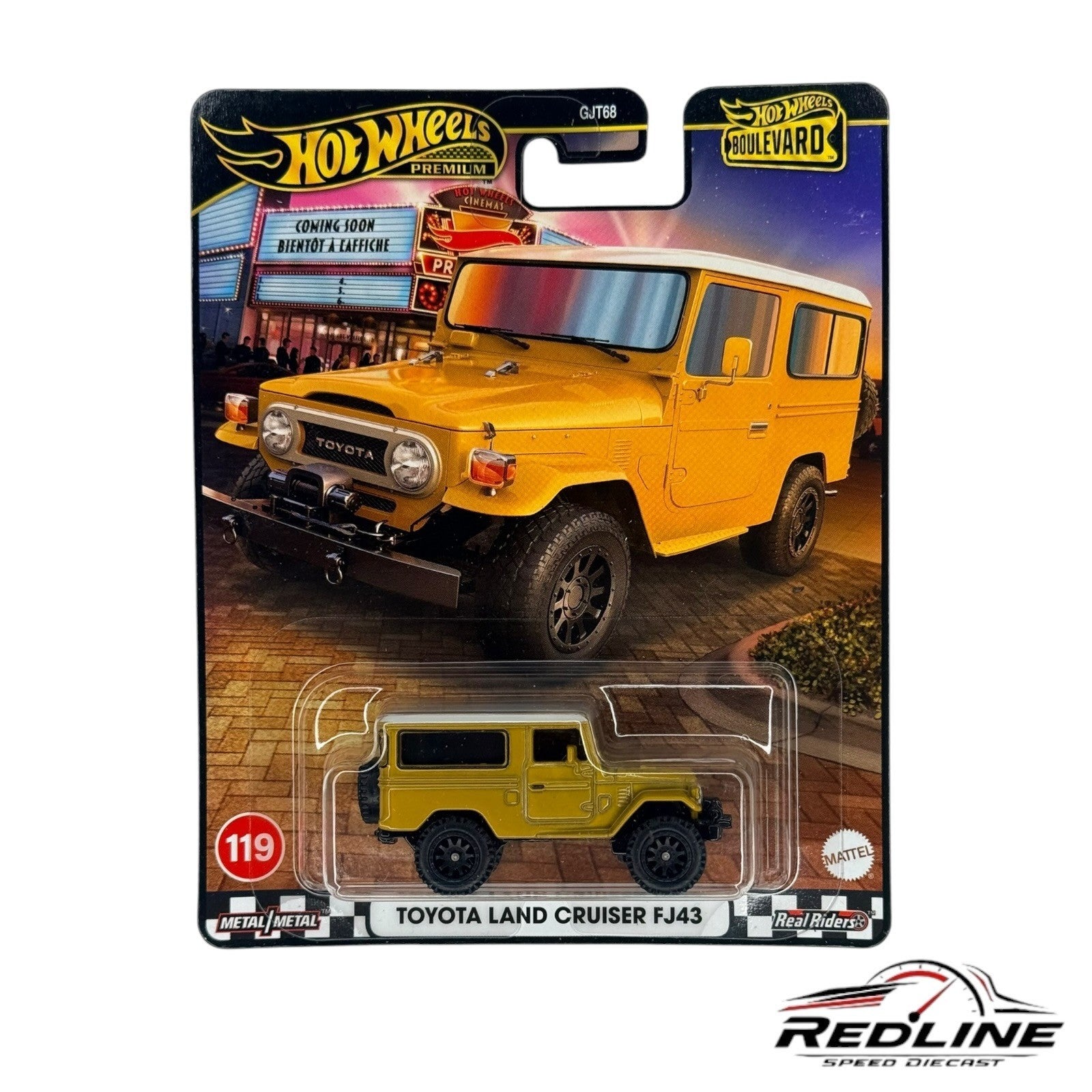 🎌Hot Wheels Premium Boulevard Toyota Land Cruiser FJ43 H17🎌