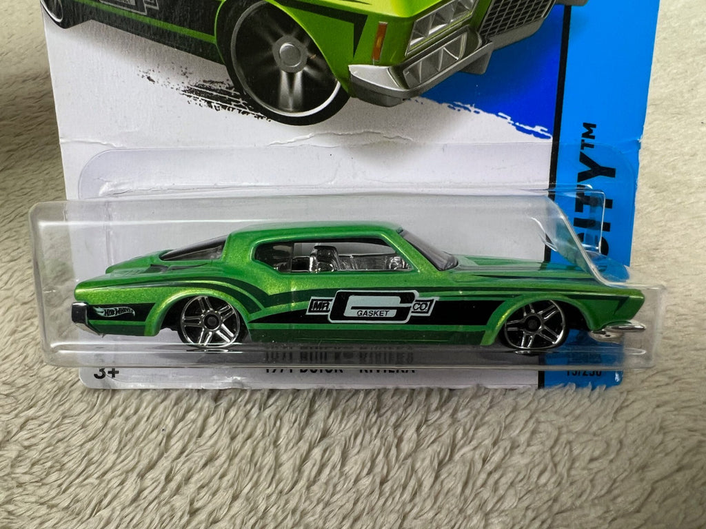 🔥🔥🔥🔥Hotwheels 1971 Buick Riviera Green Mr. Gasket CO HW City HW12🔥🔥🔥🔥