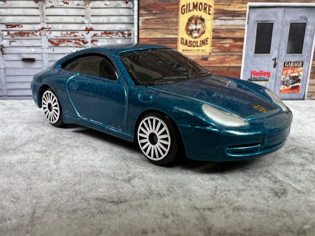 🇩🇪🇩🇪🇩🇪MAISTO PORSCHE 911 CARRERA BLUE 1:64 DIECAST C14🇩🇪🇩🇪🇩🇪