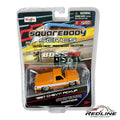 🔥🔥Maisto BossCo SQUAREBODY SERIES 1987 Chevy Silverado Orange/White  H9🔥🔥