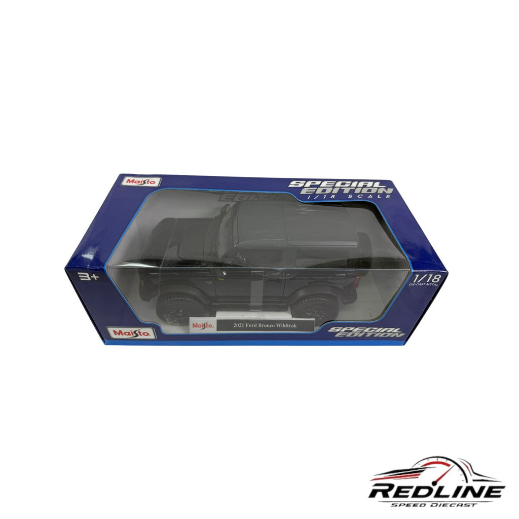 🏁Maisto Special Edition 2021 Ford Bronco Wildtrack1:18 C1🏁