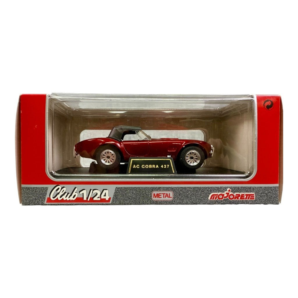 🇺🇸🇺🇸Majorette CLUB 1:24 Metal Red AC COBRA 427 🇺🇸🇺🇸