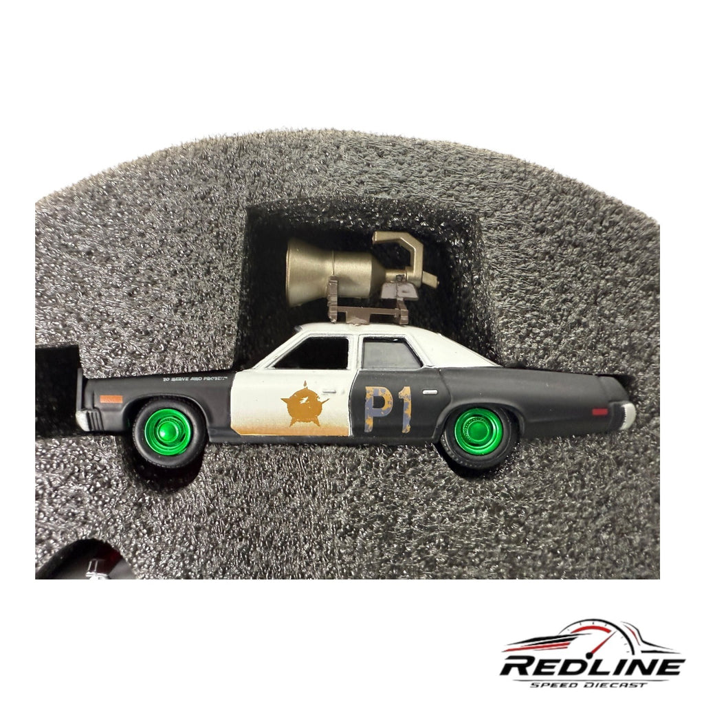 🔥🔥Greenlight BLUE BROTHERS 4-Car Collector Set Film Reel Case 1:64 A2🔥🔥