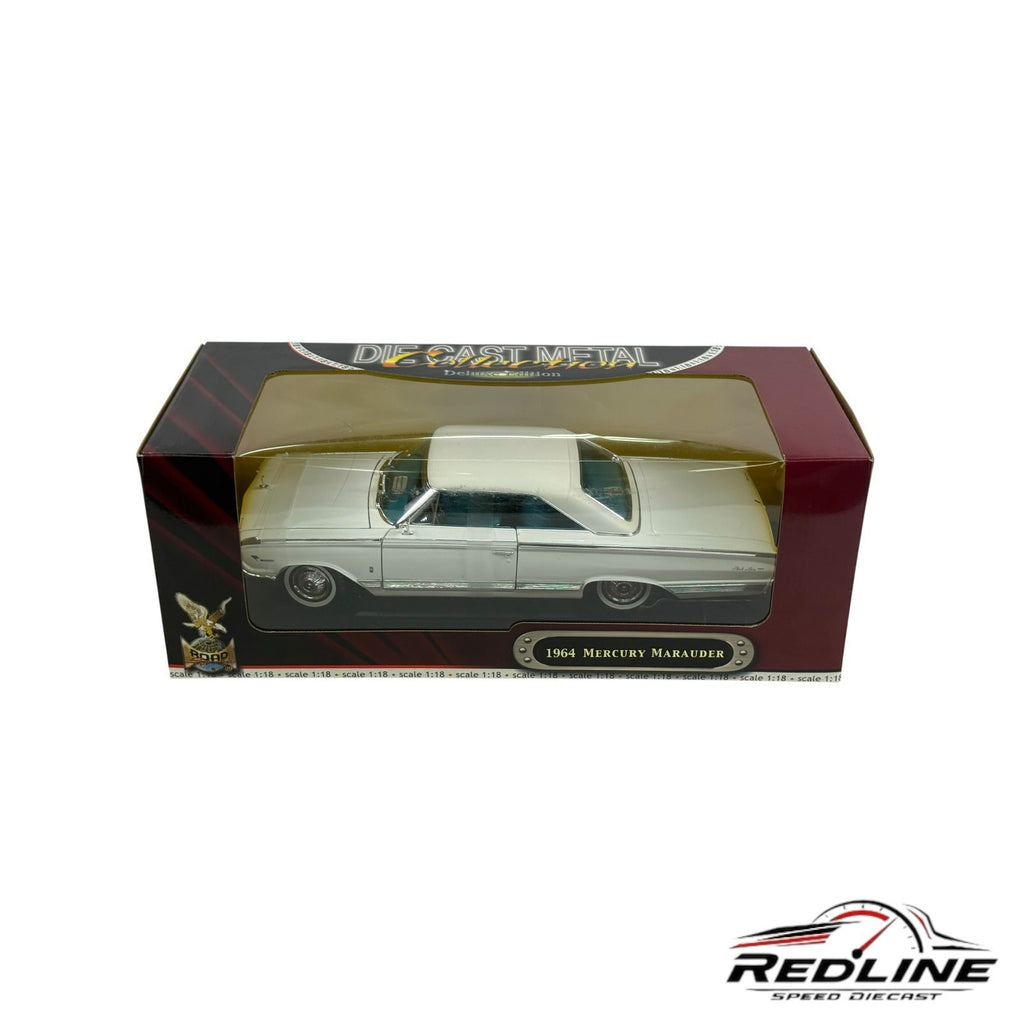 🇺🇸Road Signature 1964 Mercury Marauder White 1:18 C3🇺🇸