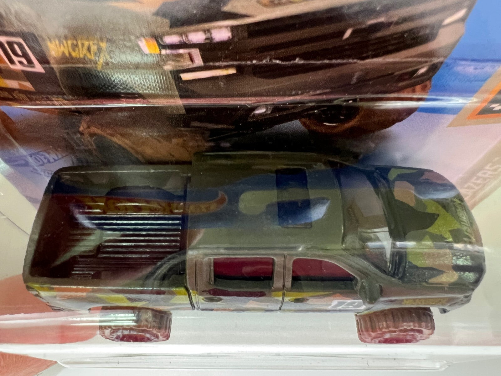 🇺🇸Hotwheels Chevy Silverado Trail Boss LT Baja Blazers Short Card HW06🇺🇸