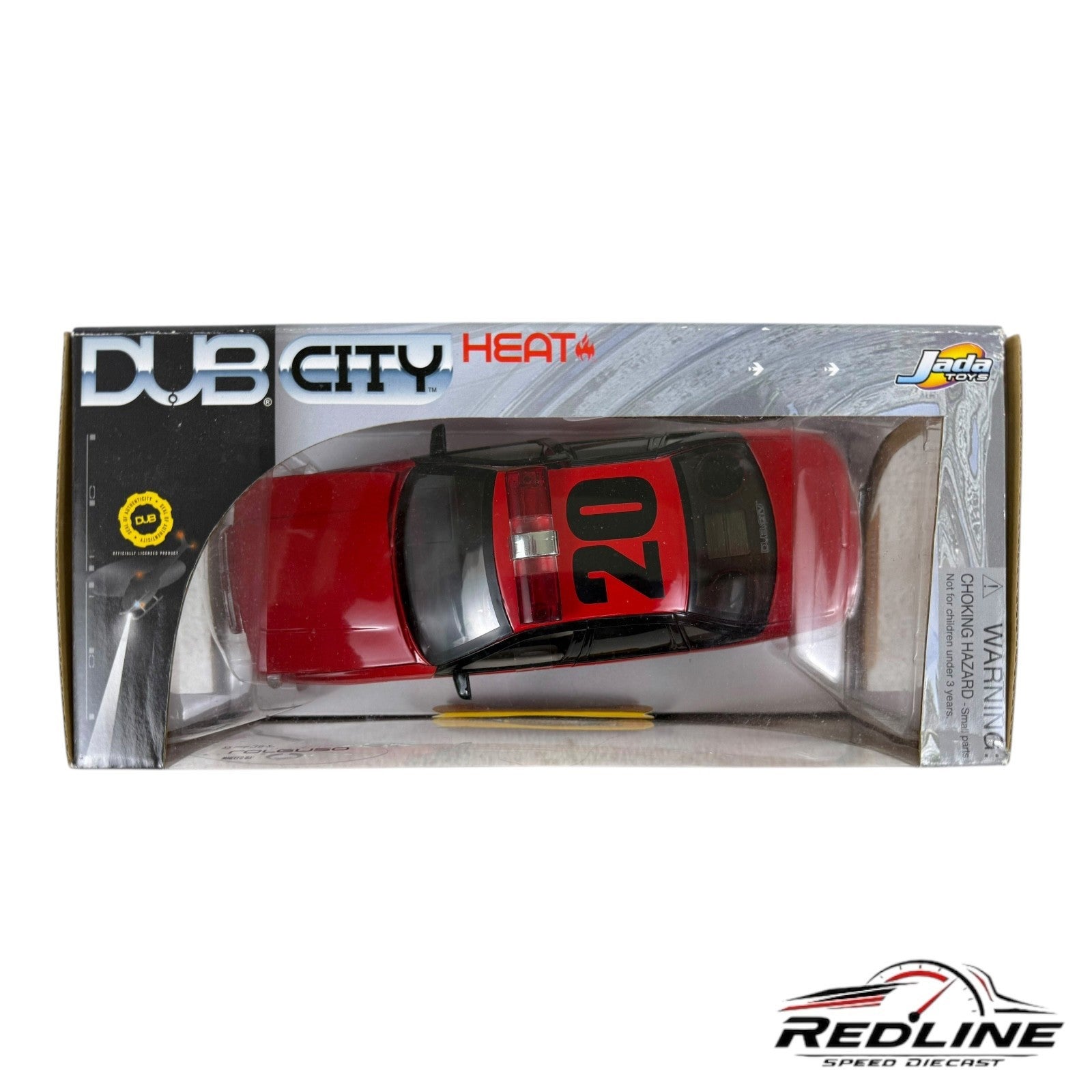 🇺🇸Jada Toy Dub City Heat 1996 Chevy Impala SS Model Fire Dept B1 1:24 B1🇺🇸