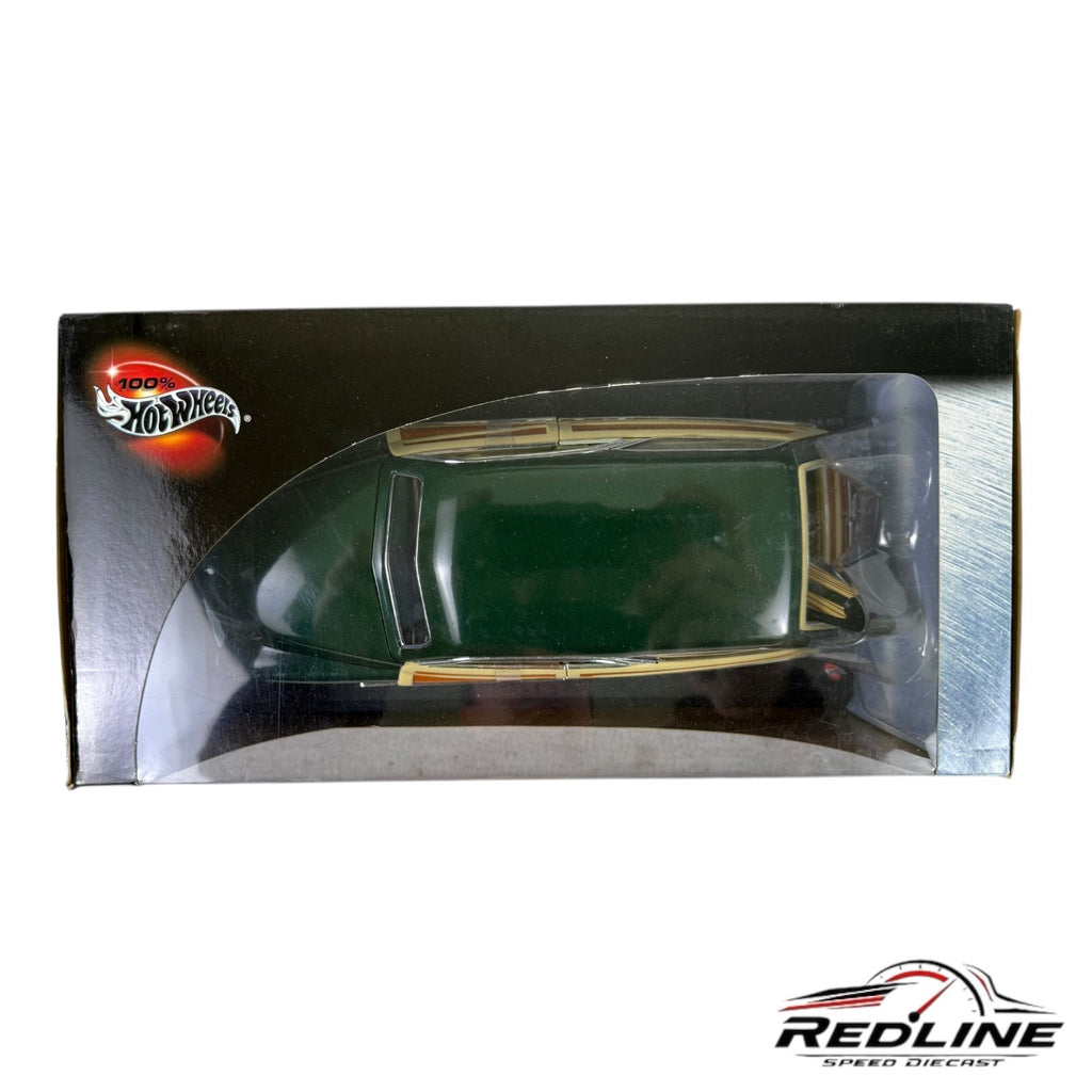 🔥🔥🔥Hot Wheels  Collectibles 1950 Merc Woodie 1:18 B3🔥🔥🔥