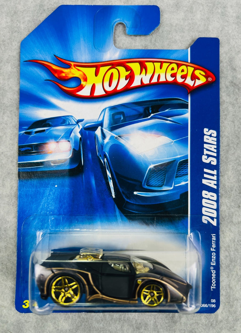 🇮🇹🇮🇹🇮🇹Hot Wheels 2008 All Stars Tooned Enzo Ferrari H31🇮🇹🇮🇹🇮🇹