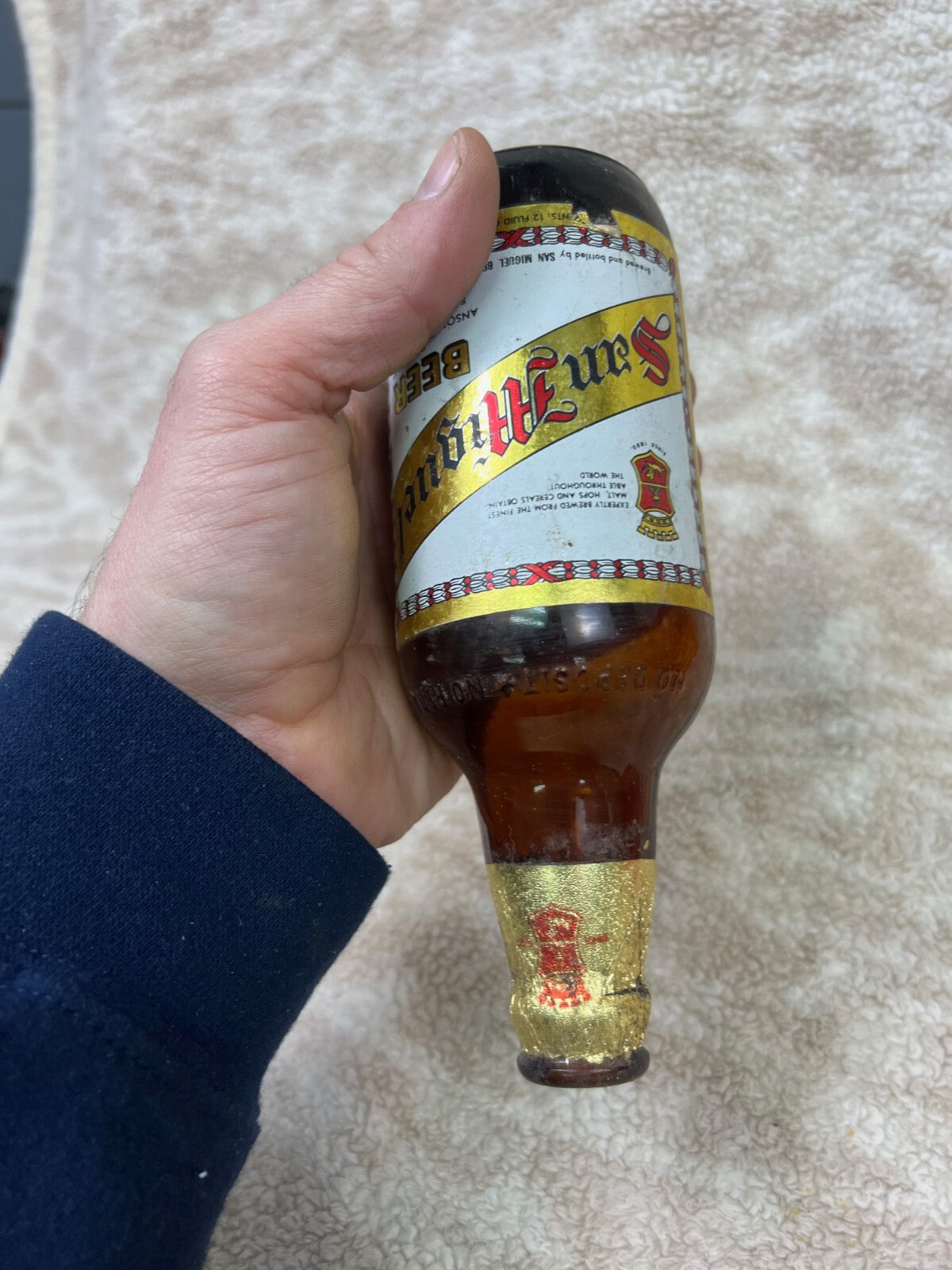 🍺🍺🍺🍺Vintage San Miguel Beer Bottle 🍺🍺🍺🍺