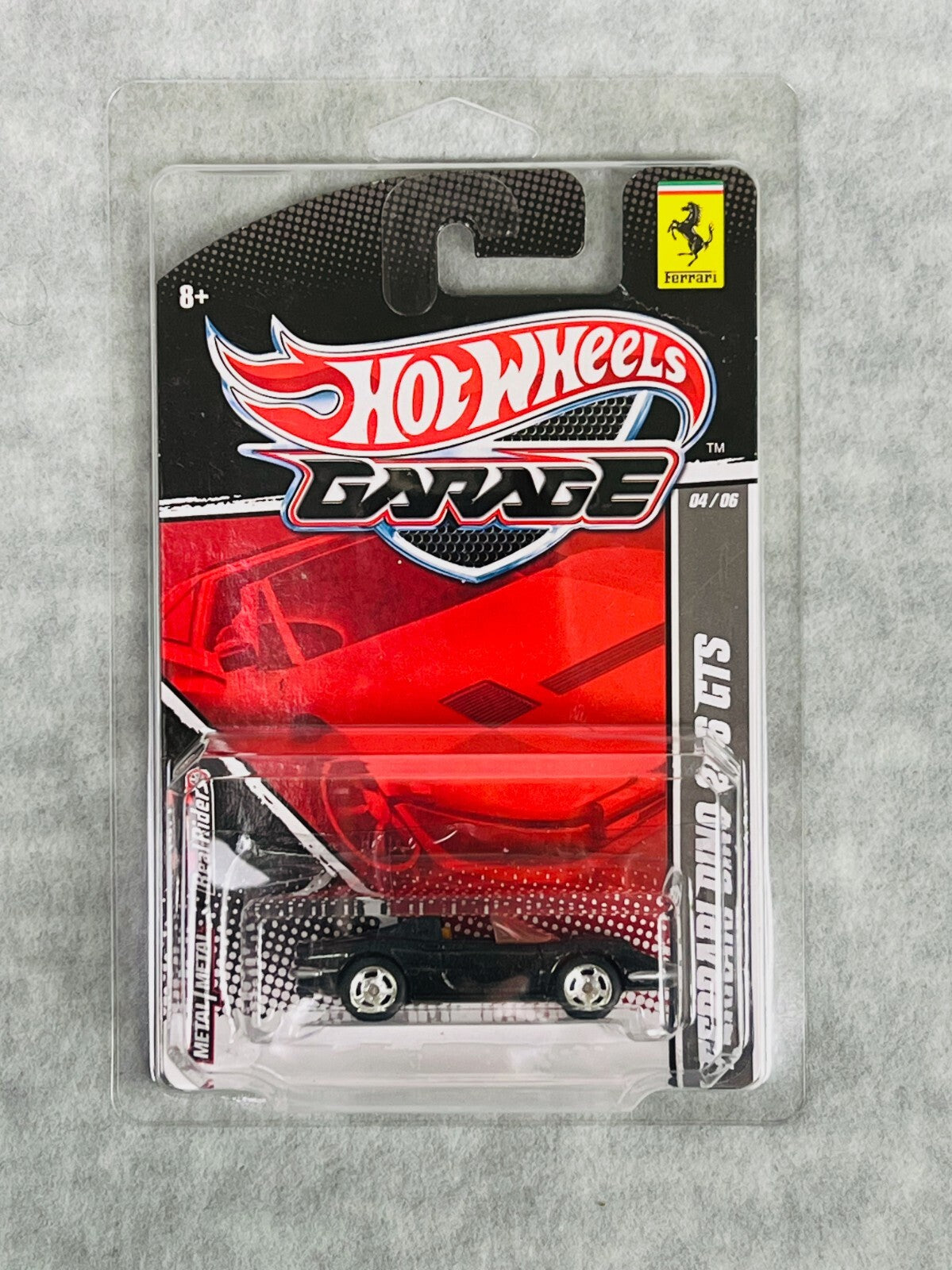 🇮🇹🇮🇹🇮🇹Hot Wheels Garage Black Ferrari Dino 246 GTS 4/6 HW22🇮🇹🇮🇹🇮🇹