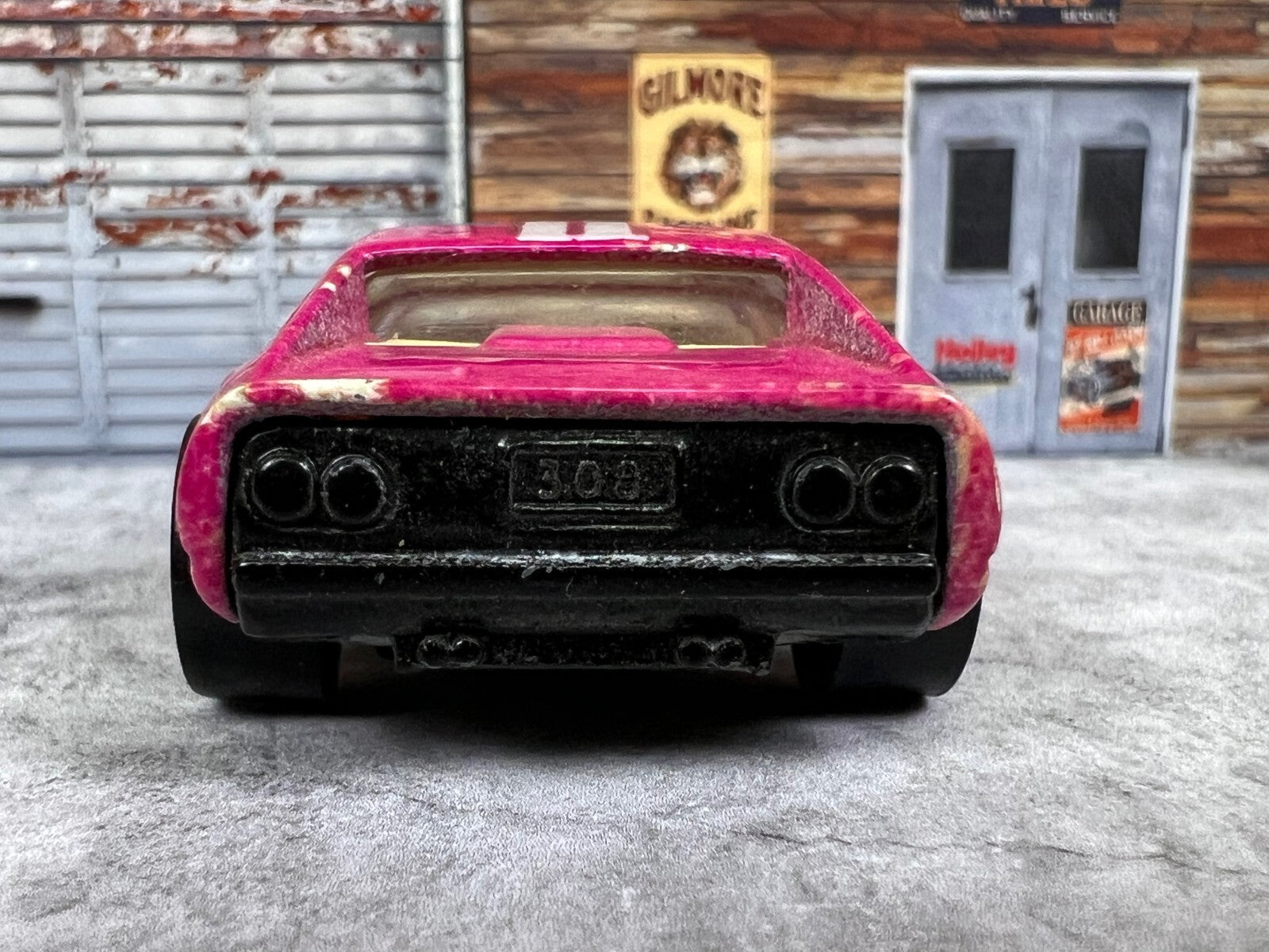 🇮🇹Hot Wheels Ferrari Blackwall Color Racers Racebait 308 Pink To White C1🇮🇹