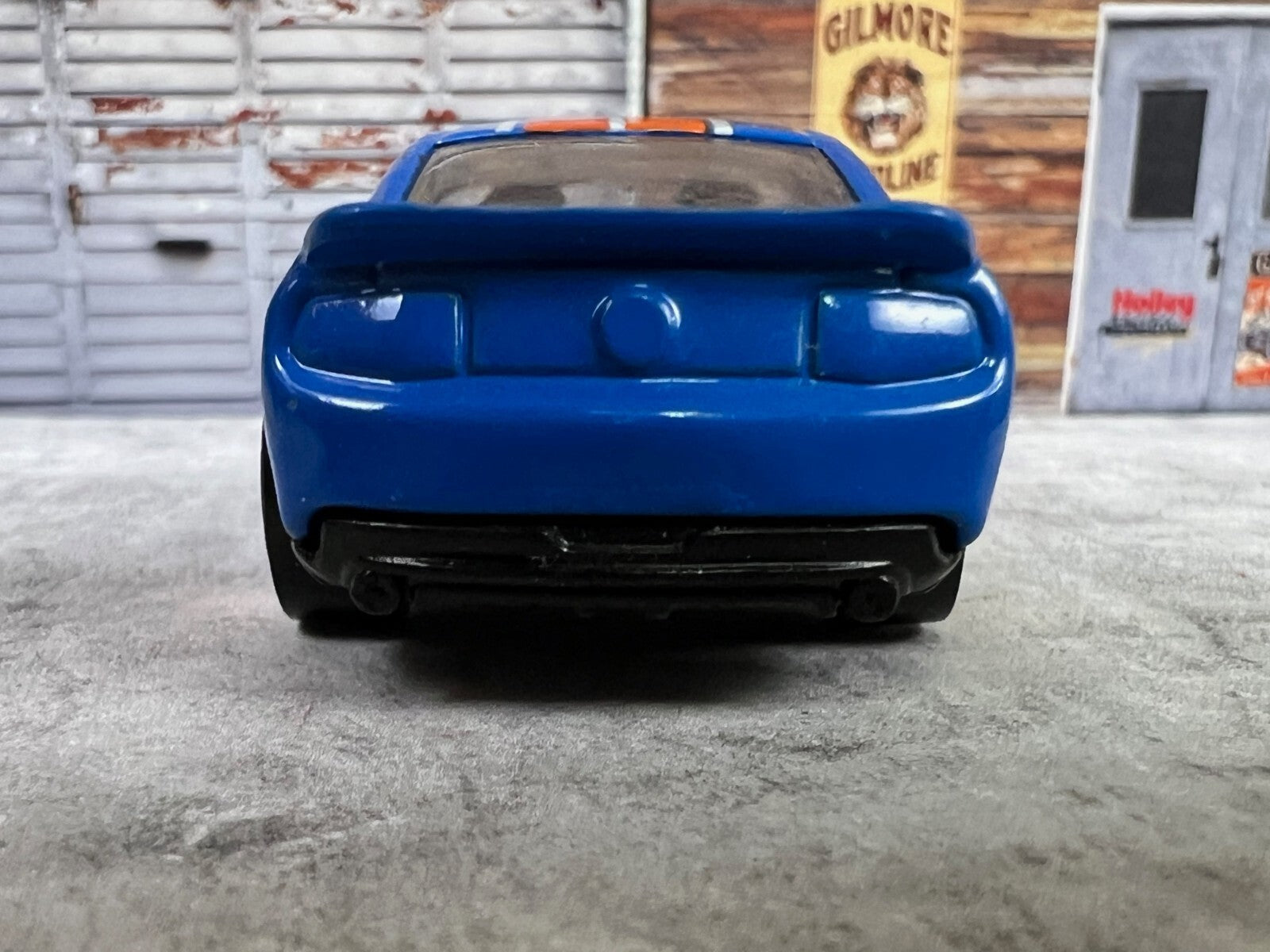 🐎🐎🐎 HOT WHEELS '10 FORD SHELBY GT500-BLUE & ORANGE C14🐎🐎🐎