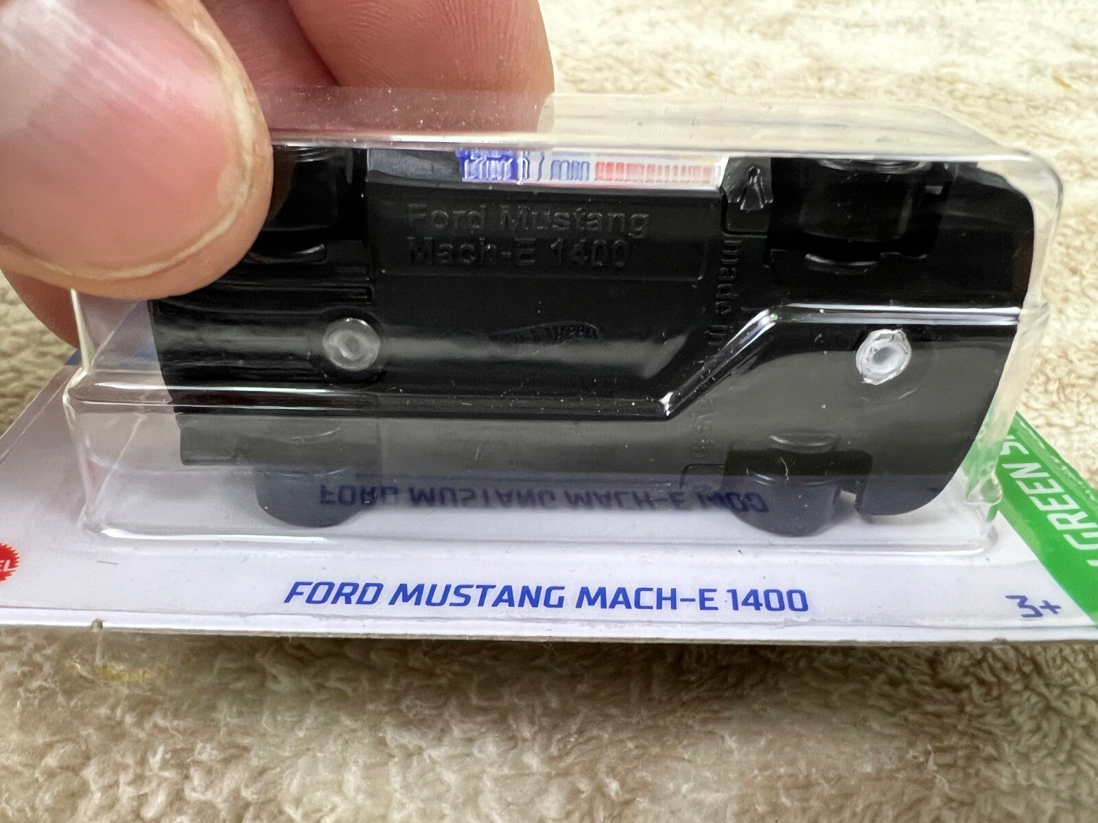 🐎🐎🐎Hot Wheels 2022 HW Green Speed White Ford Mustang Mach-E 1400 HW18🐎🐎🐎