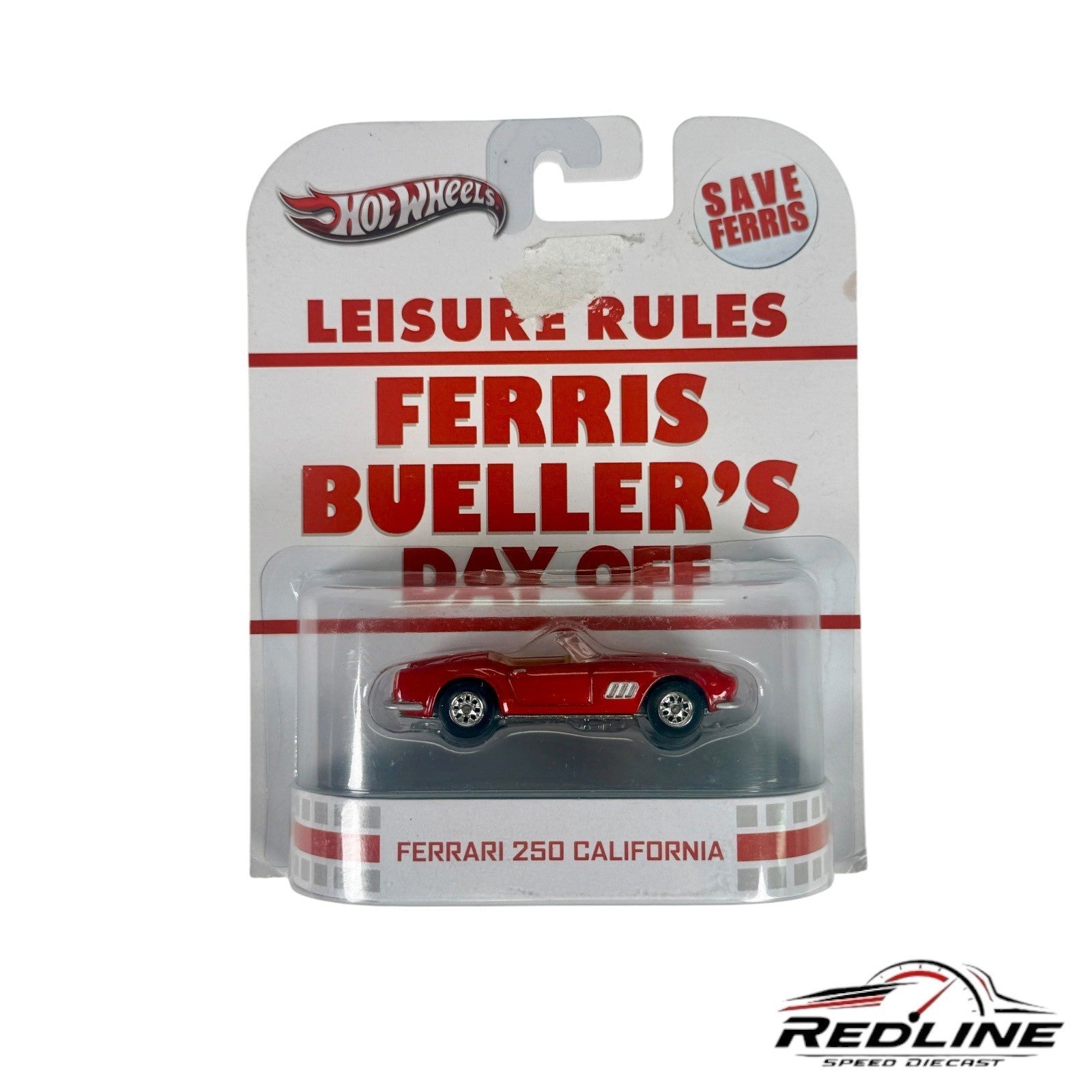 Hot Wheels Retro Entertainment Ferris Bueller’s Day Off Ferrari 250 California
