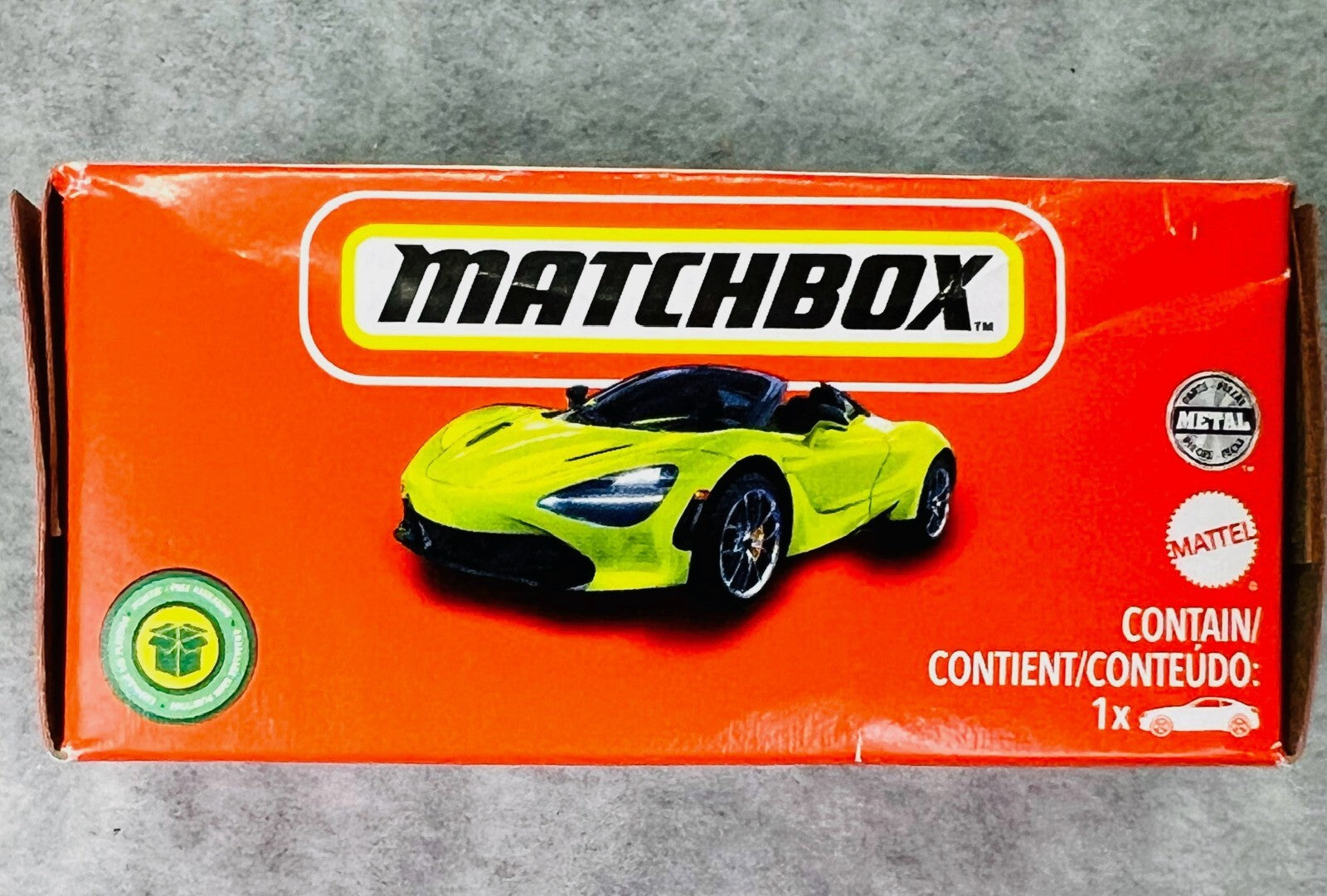 🇬🇧🇬🇧🇬🇧 Matchbox Power Grabs McLaren 720 Spider Green H16🇬🇧🇬🇧🇬🇧