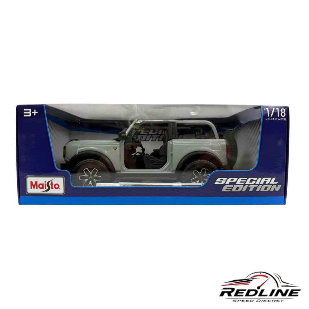 🇺🇸Maisto Special Edition 2021 Ford Bronco Badlands 1:18🇺🇸