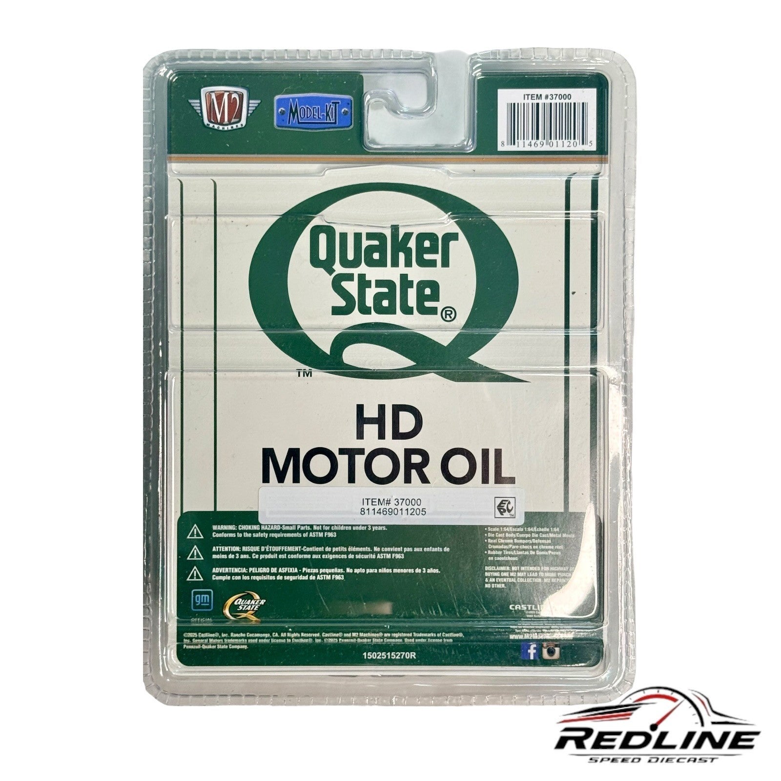 🇺🇸M2 Machines Quaker State 1977 GMC Sierra Grande 15 Model Kit H23🇺🇸