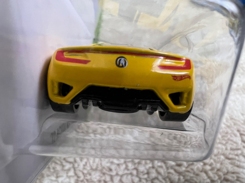 🔥🔥🔥🔥Hot Wheels 12 Acura NSX Concept Yellow HW Workshop 1:64 HW06🔥🔥🔥🔥