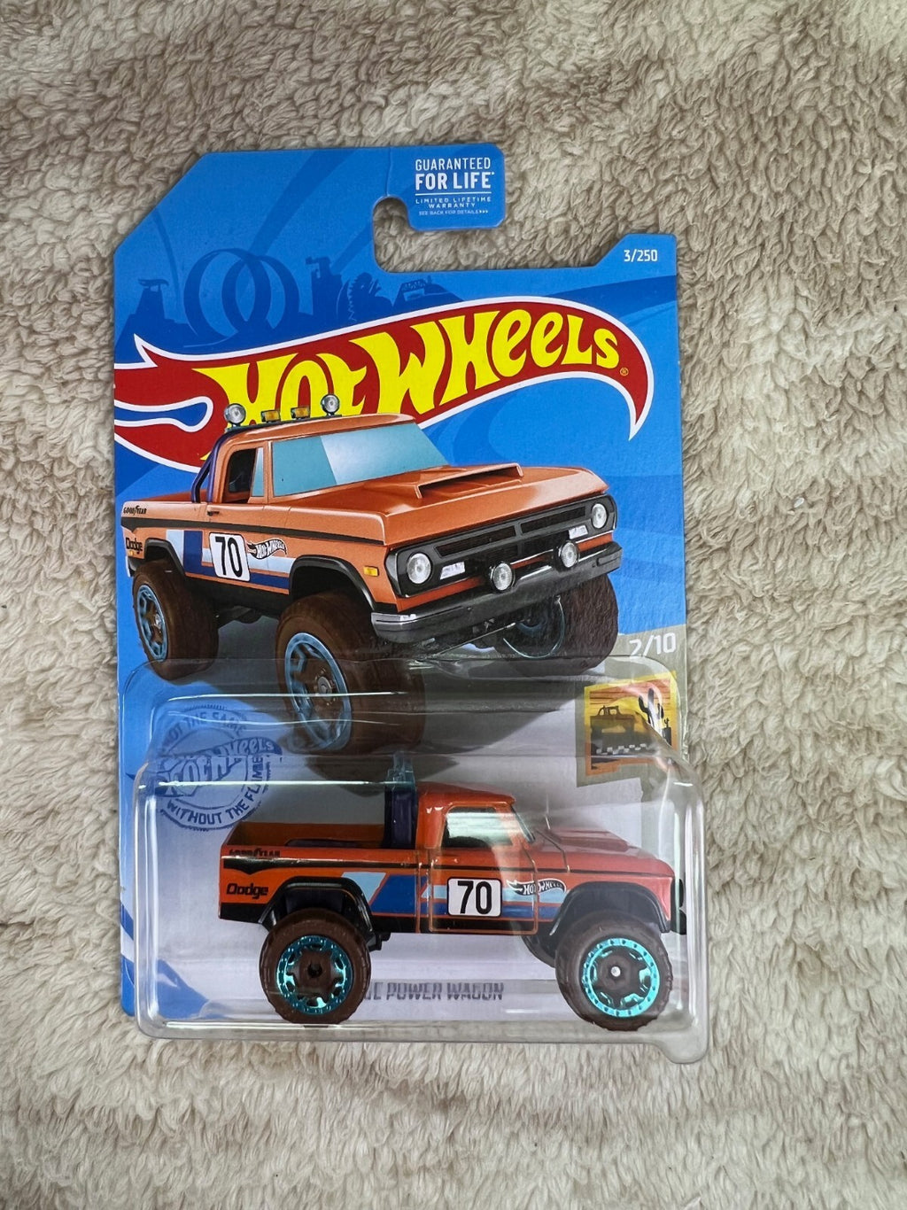 🇺🇸🇺🇸Hot Wheels '70 Dodge Power Wagon Orange Baja Blazers HW18🇺🇸🇺🇸