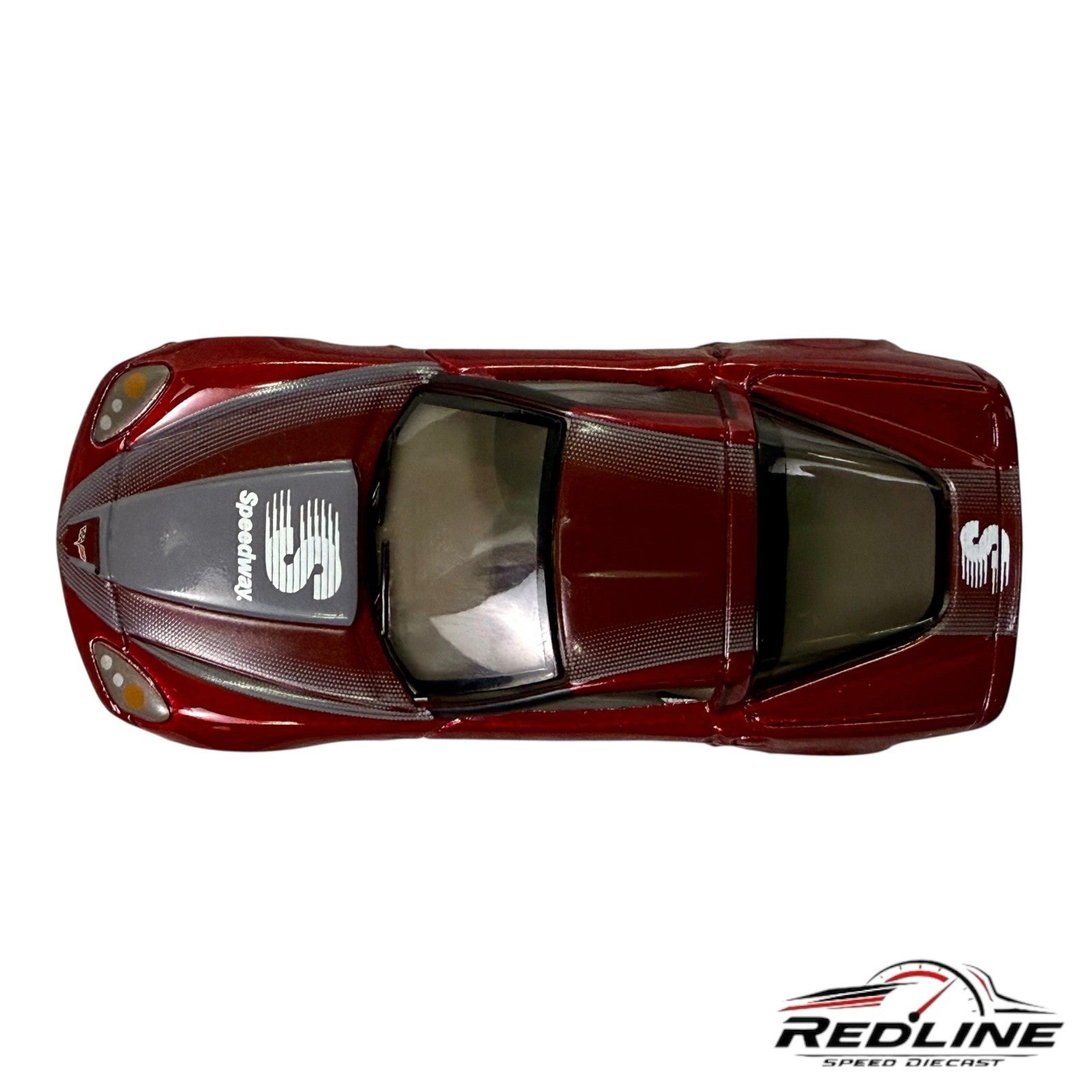 🇺🇸🇺🇸Auto World Speedway 2010 Chevy Corvette Z06 Ultra Red Chase C20🇺🇸🇺🇸