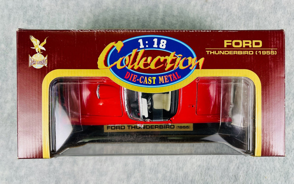 🇺🇸🇺🇸Road Legends 1955 Ford Thunderbird. 1:18 Scale New In Box🇺🇸🇺🇸