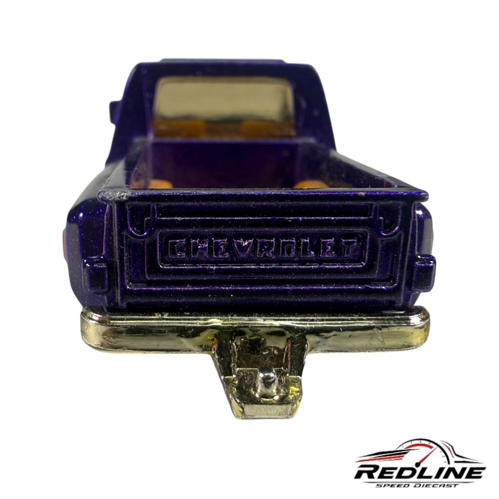 🇺🇸Matchbox 1975 Chevy Stepside Pickup Purple LOOSE 1:64 C17🇺🇸