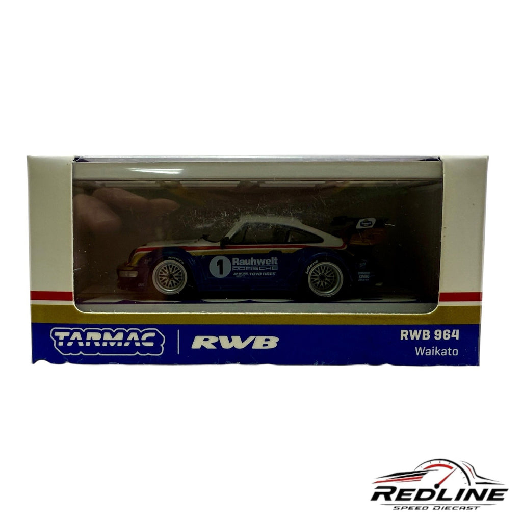 🇩🇪🇩🇪Tarmac Works RWB Porsche 964 Rothmans Container Box 1:64 H1🇩🇪🇩🇪