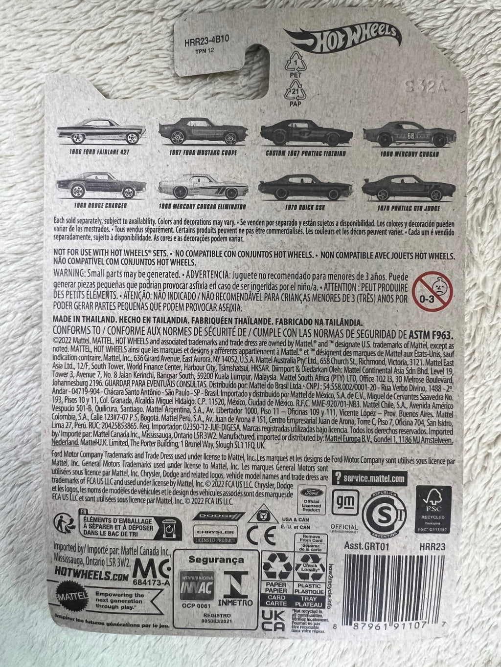 🇺🇸Hot Wheels  HW American Muscle  Black 1967 Custom Pontiac Firebird HW13🇺🇸