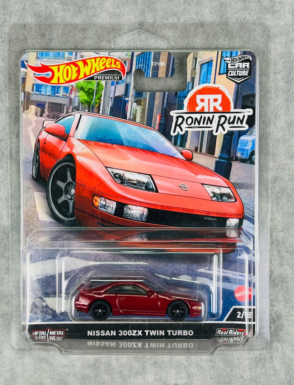🎌🎌Hot Wheels Car Culture Ronin Run Nissan 300ZX Twin Turbo 1:64 H32🎌🎌