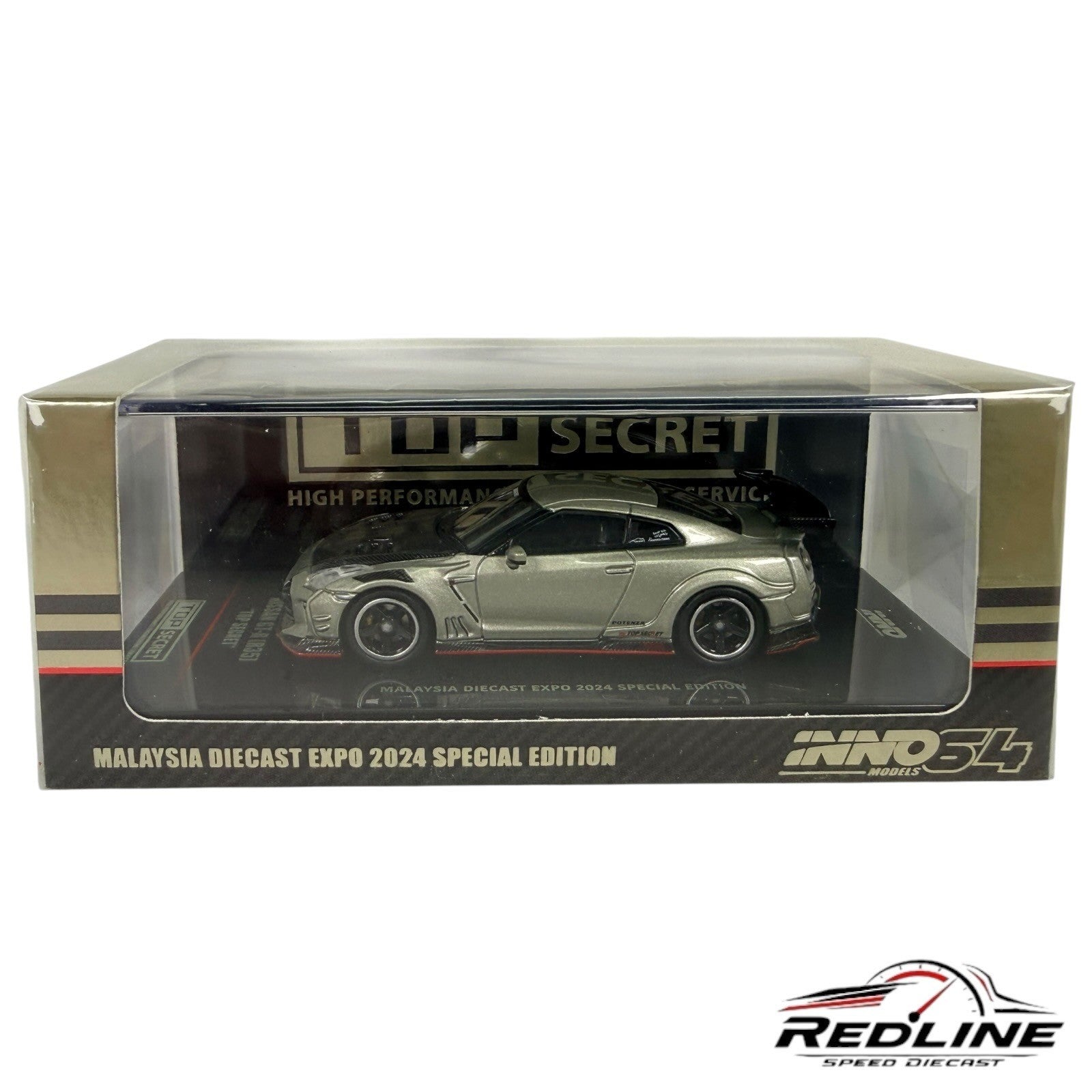 🎌Inno64 Nissan GT-R R35 Top Secret MDX EXPO 2024 Tokyo Auto Salon 1:64 H36🎌