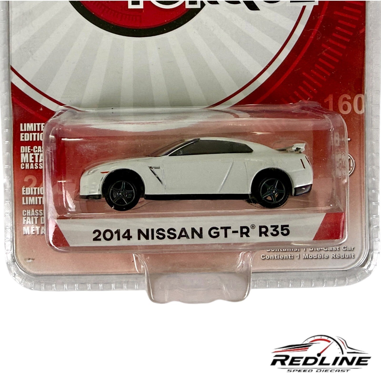 🎌🎌Greenlight Tokyo Torque 2014 Nissan GT-R R35 White 1:64 H26🎌🎌