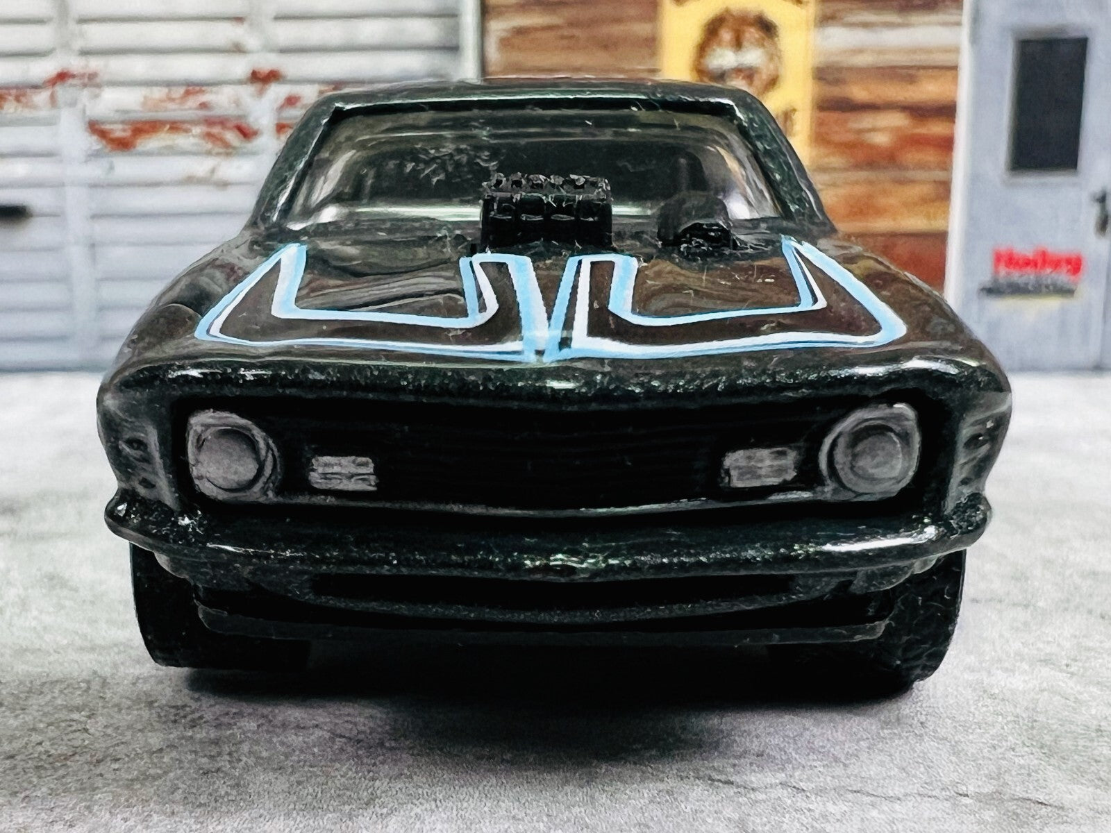 🔥Hot Wheels Mustang Mach 1 8th Annual Collectors Nationals Charcoal Variant C22