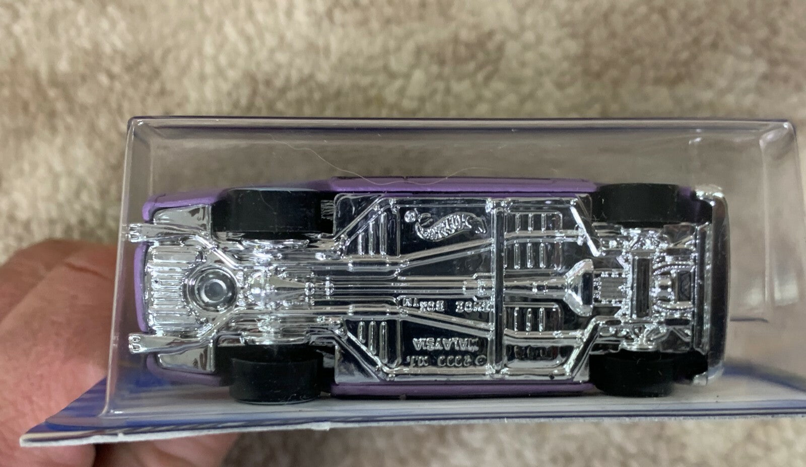 🔥🔥2001 Hot Wheels #060 Rat Rod Series Shoe Box Lavender Whitewalls HW07🔥🔥