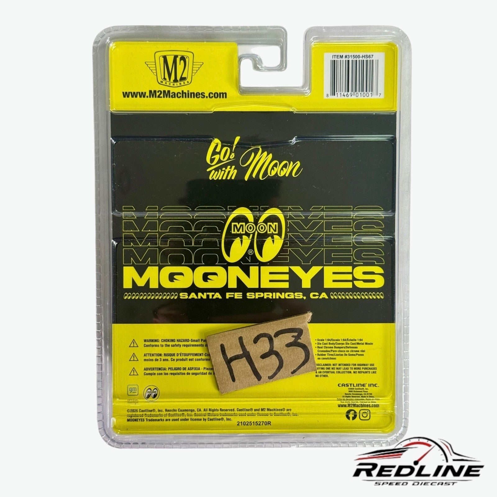 🔥🔥M2 Machines 1988 GMC Sierra 1500 Custom Mooneyes CHASE HS67 H33🔥🔥